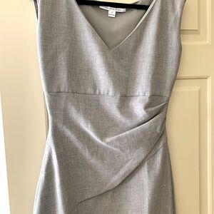 Diane Von Furstenberg grey sheath light weight dress